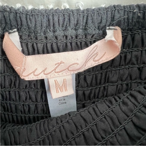 Anthropologie Hutch Sunset Embroidered
Jumpsuit Outfit Puff Sleeve Boho - Picture 5 of 8